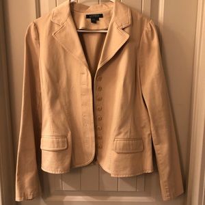 Ralph Lauren tan jacket
